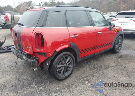 2013 Mini Countryman Cooper from USA, damaged, VIN WMWZB3C52DWM07389